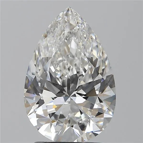 2.02ct Pear Lab Grown Diamond (Colour E, Clarity VVS2, IGI Certified)