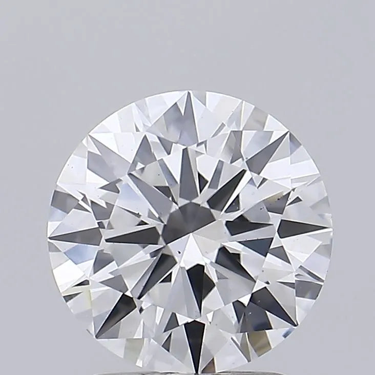 2.02ct Round Lab Grown Diamond (Colour E, Clarity VS2, Cut EX, IGI Certified)