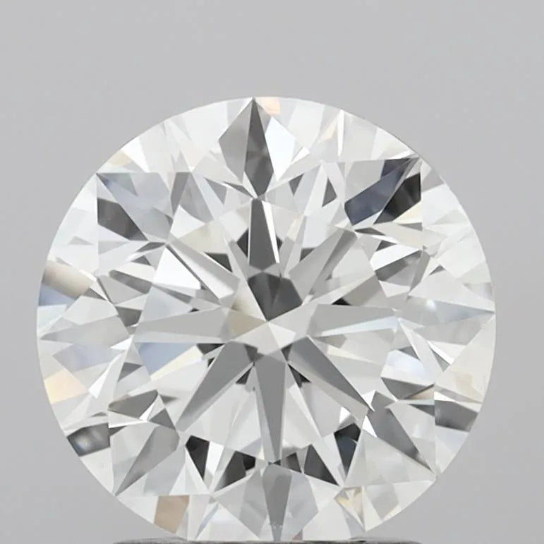 2.02ct Round Lab Grown Diamond (Colour E, Clarity VVS1, Cut EX, IGI Certified)