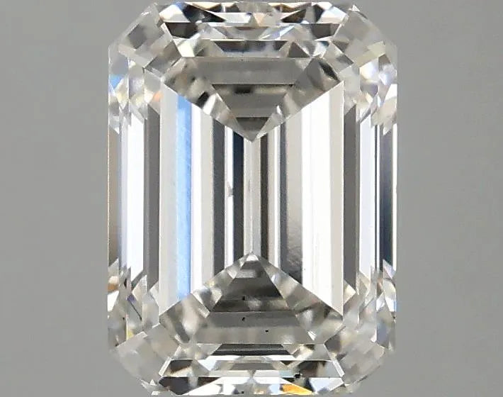2.03ct Emerald Lab Grown Diamond (Colour F, Clarity SI1, IGI Certified)