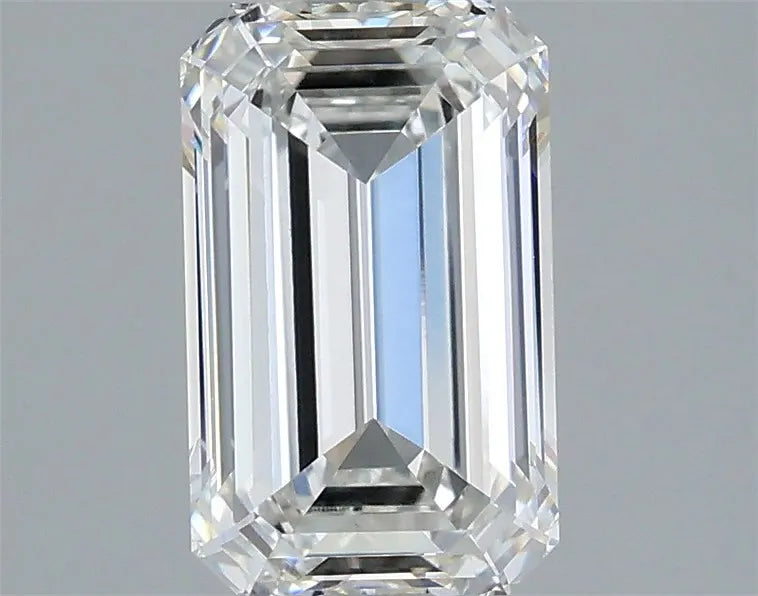 2.03ct Emerald Lab Grown Diamond (Colour G, Clarity VVS2, IGI Certified)