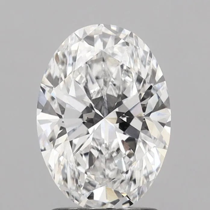 2.03ct Oval Lab Grown Diamond (Colour D, Clarity VVS2, IGI Certified)