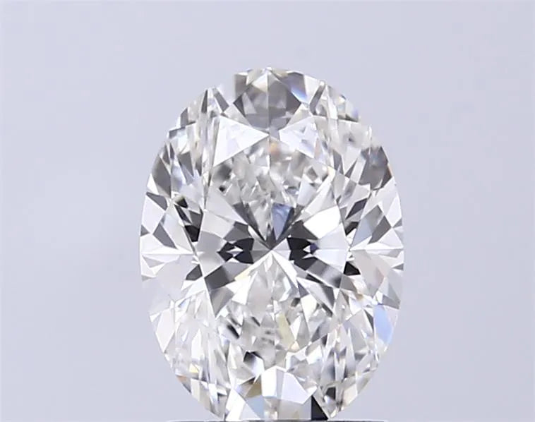 2.03ct Oval Lab Grown Diamond (Colour E, Clarity IF, IGI Certified)