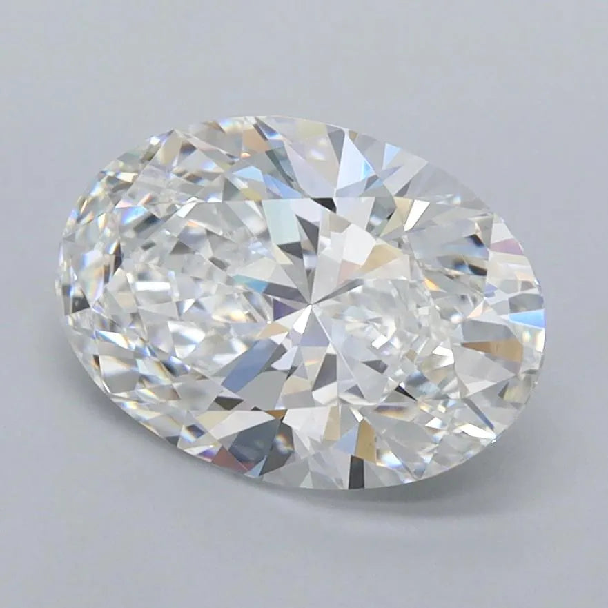 2.03ct Oval Lab Grown Diamond (Colour E, Clarity IF, IGI Certified)