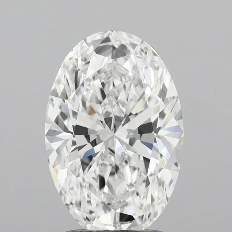 2.03ct Oval Lab Grown Diamond (Colour E, Clarity VVS2, IGI Certified)