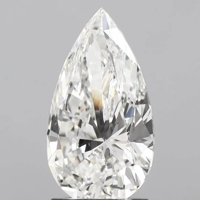 2.03ct Pear Lab Grown Diamond (Colour F, Clarity VVS2, IGI Certified)