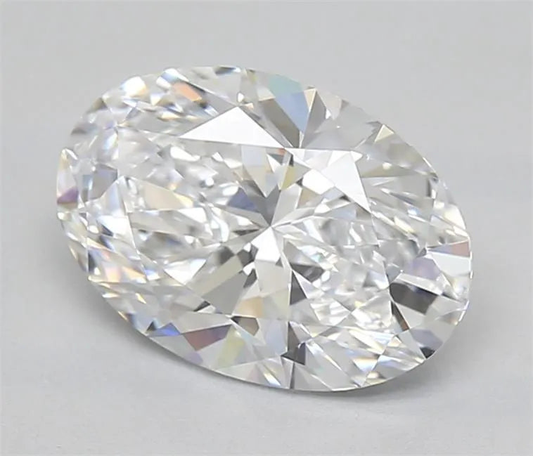2.04ct Oval Lab Grown Diamond (Colour D, Clarity FL, Cut EX, IGI Certified)