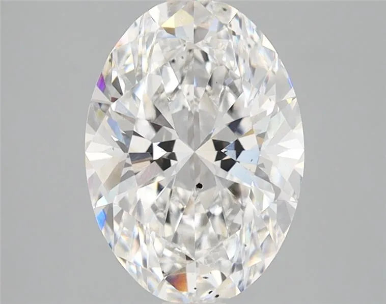2.04ct Oval Lab Grown Diamond (Colour E, Clarity SI1, IGI Certified)