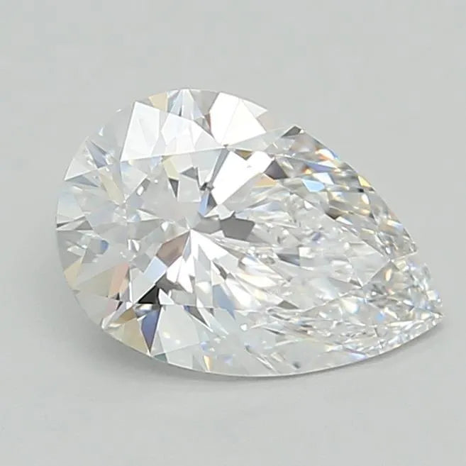 2.04ct Pear Lab Grown Diamond (Colour D, Clarity VVS1, IGI Certified)