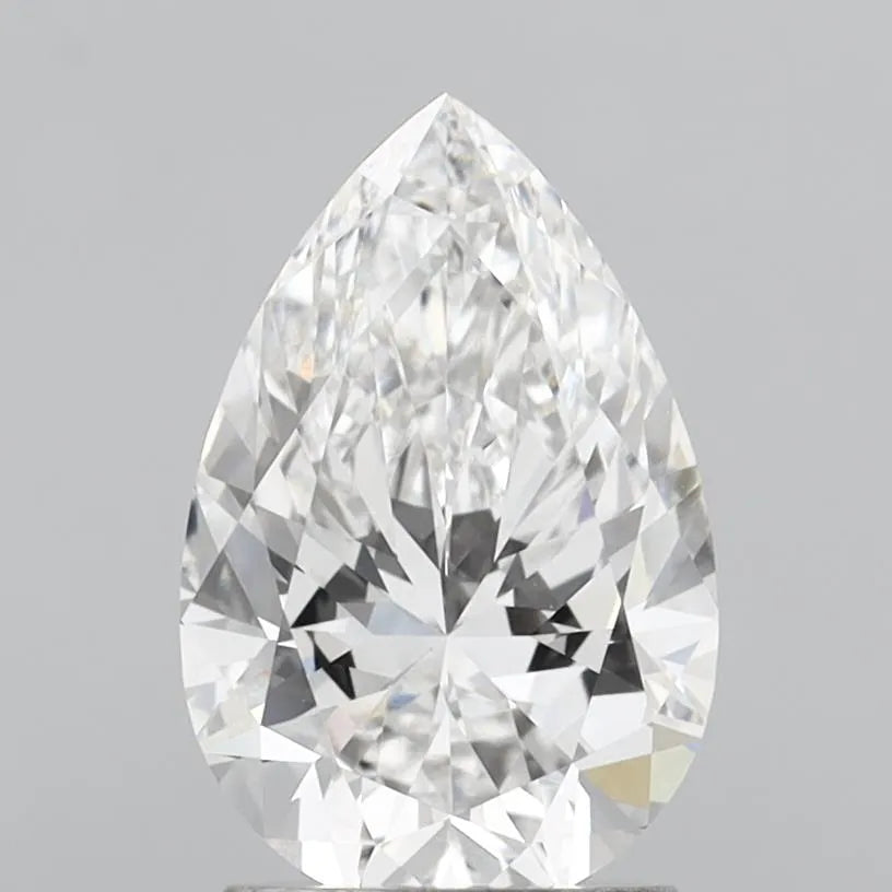 2.04ct Pear Lab Grown Diamond (Colour E, Clarity VVS2, IGI Certified)