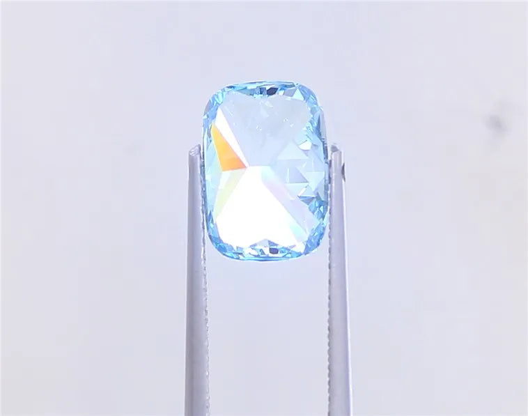 2.05ct Cushion modified Lab Grown Diamond (Colour Fancy Vivid Blue, Clarity VVS2, IGI Certified)