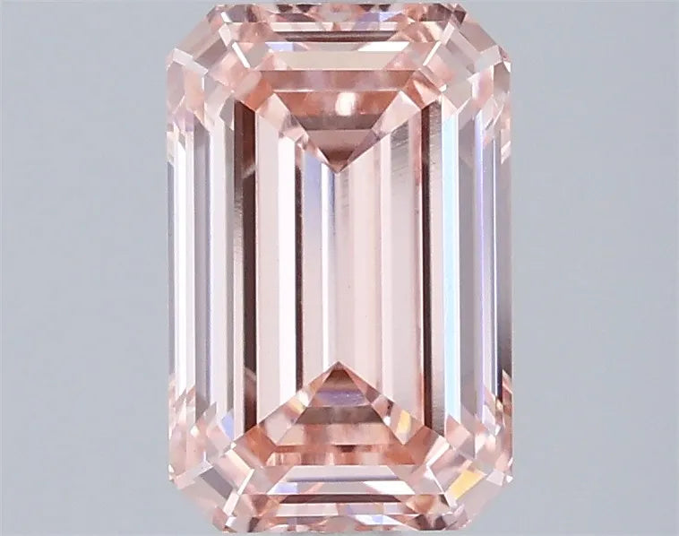 2.05ct Emerald Lab Grown Diamond (Colour Fancy Intense Pink, Clarity VS1, IGI Certified)