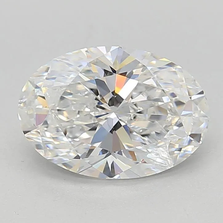 2.05ct Oval Lab Grown Diamond (Colour D, Clarity I1, IGI Certified)