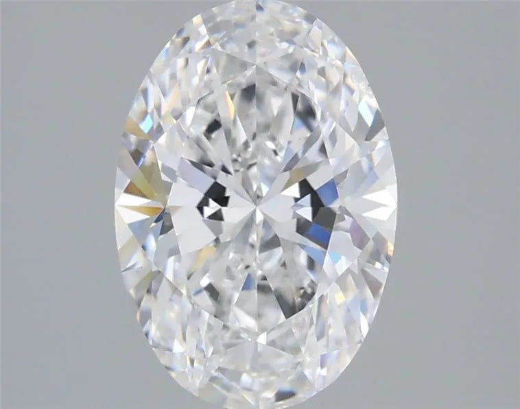 2.05ct Oval Lab Grown Diamond (Colour D, Clarity SI1, IGI Certified)