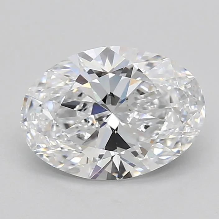 2.05ct Oval Lab Grown Diamond (Colour D, Clarity VVS1, IGI Certified)