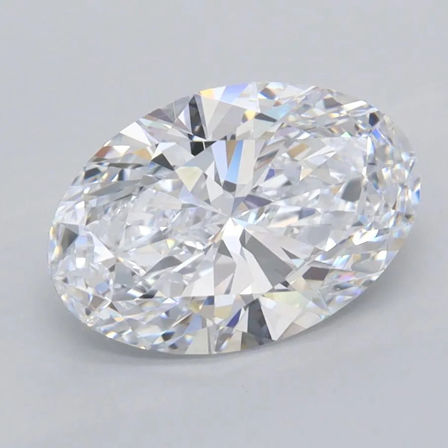 2.05ct Oval Lab Grown Diamond (Colour E, Clarity IF, IGI Certified)