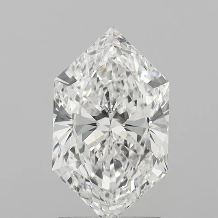 2.06ct Hexagonal Lab Grown Diamond (Colour E, Clarity VS1, IGI Certified)