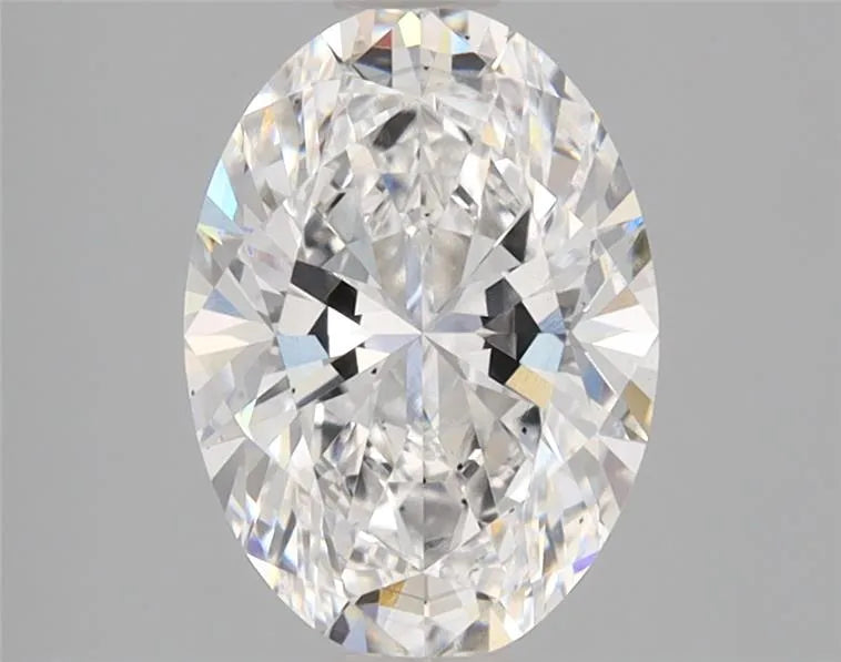 2.06ct Oval Lab Grown Diamond (Colour D, Clarity SI1, IGI Certified)