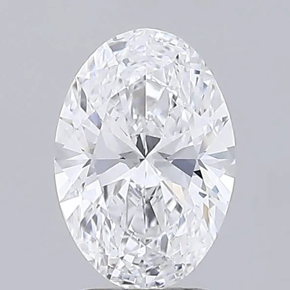 2.06ct Oval Lab Grown Diamond (Colour D, Clarity VVS1, IGI Certified)