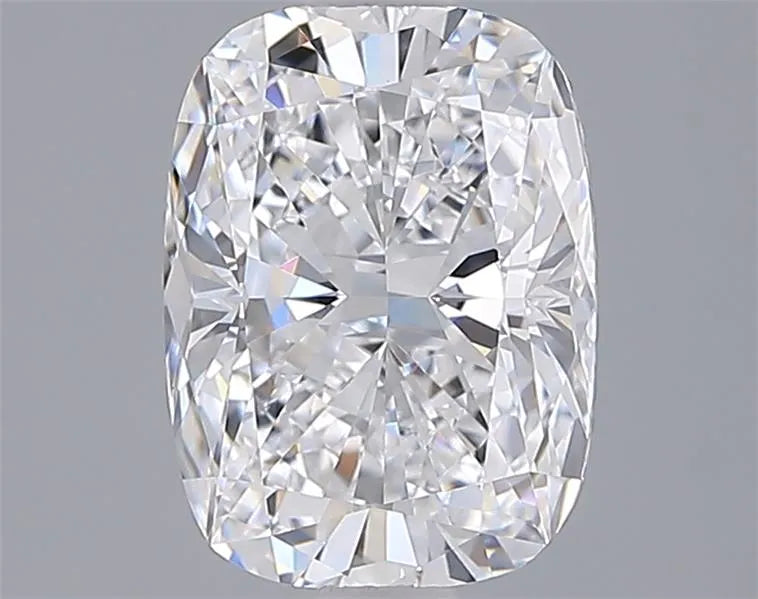 2.07ct Cushion modified Lab Grown Diamond (Colour D, Clarity IF, IGI Certified)