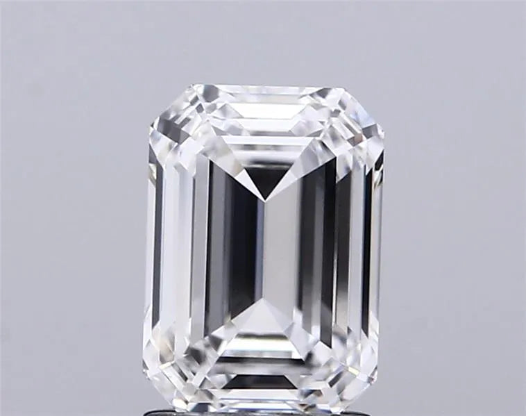 2.07ct Emerald Lab Grown Diamond (Colour D, Clarity IF, IGI Certified)