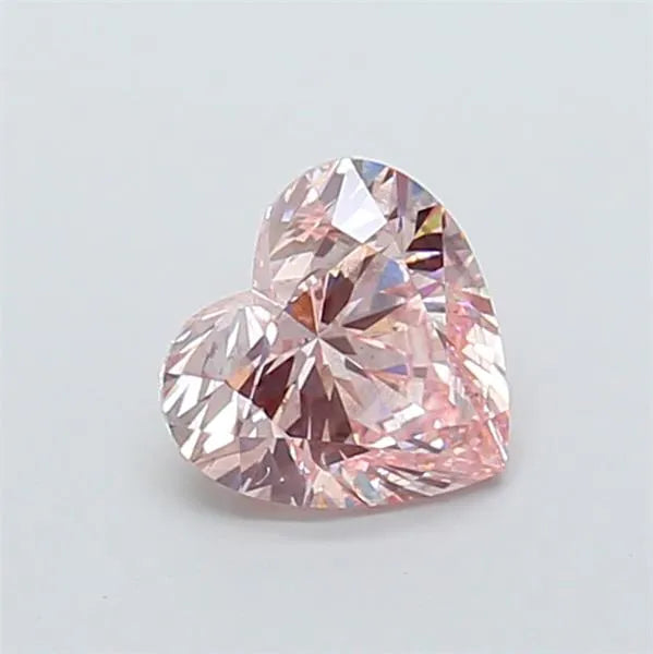 2.07ct Heart Lab Grown Diamond (Colour Fancy Pink, Clarity VS2, IGI Certified)