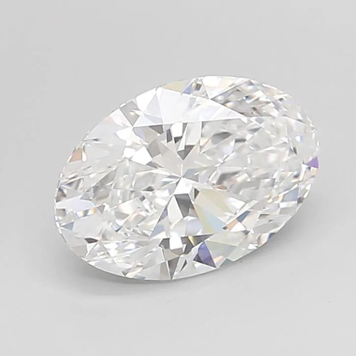 2.07ct Oval Lab Grown Diamond (Colour D, Clarity FL, GIA Certified)