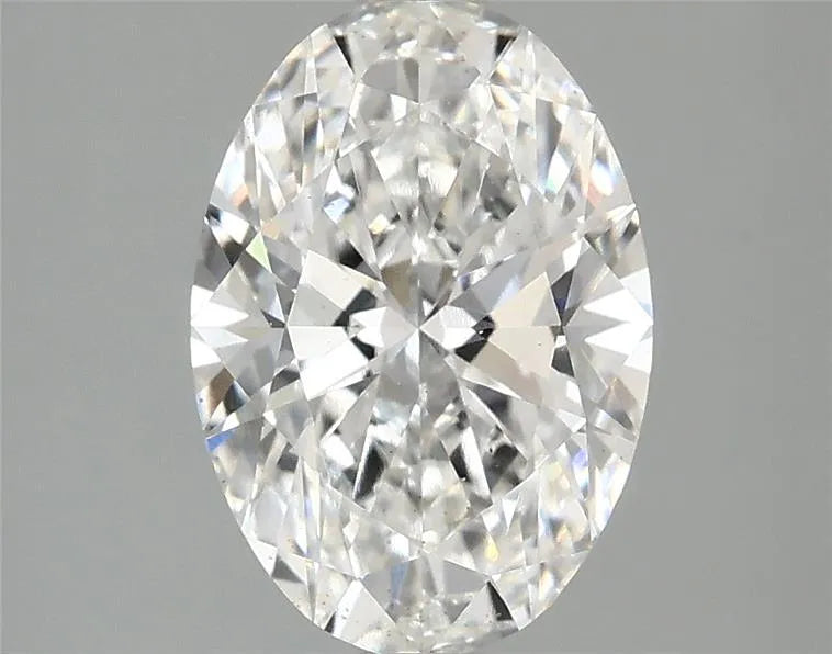 2.07ct Oval Lab Grown Diamond (Colour E, Clarity SI1, IGI Certified)