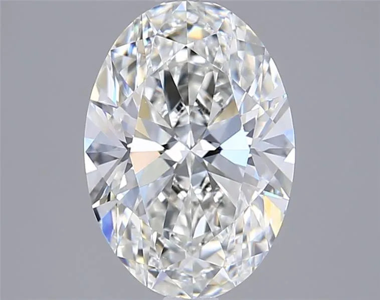 2.07ct Oval Lab Grown Diamond (Colour F, Clarity VVS1, IGI Certified)