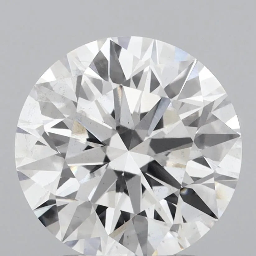 2.07ct Round Lab Grown Diamond (Colour E, Clarity SI1, Cut ID, IGI Certified)