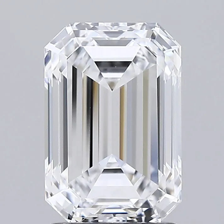 2.08ct Emerald Lab Grown Diamond (Colour D, Clarity IF, IGI Certified)