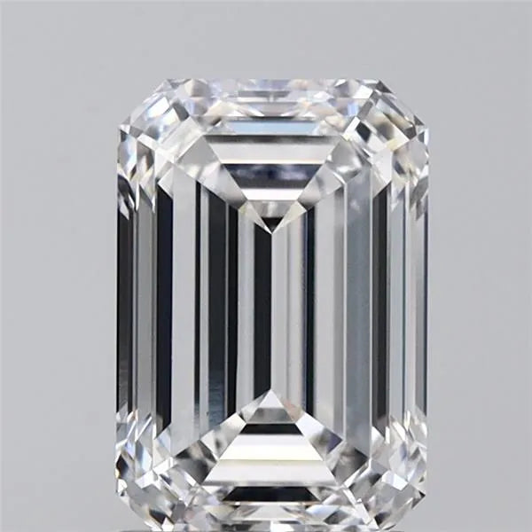 2.08ct Emerald Lab Grown Diamond (Colour E, Clarity VVS2, IGI Certified)