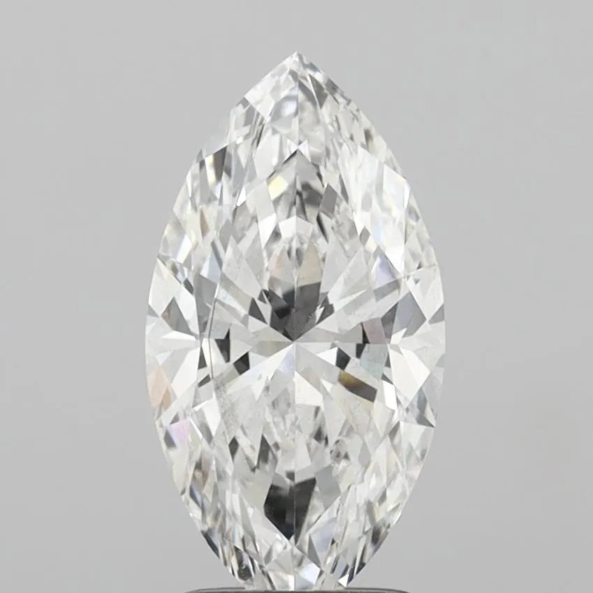 2.08ct Marquise Lab Grown Diamond (Colour F, Clarity SI1, IGI Certified)