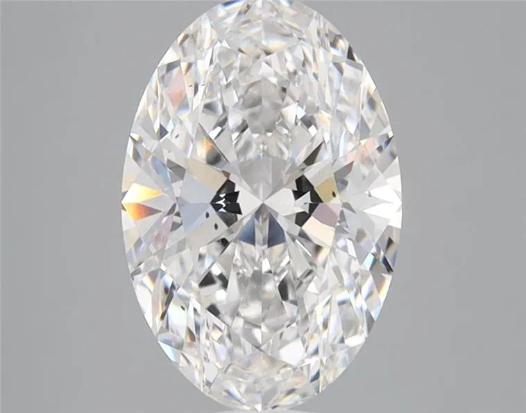 2.08ct Oval Lab Grown Diamond (Colour D, Clarity SI1, IGI Certified)