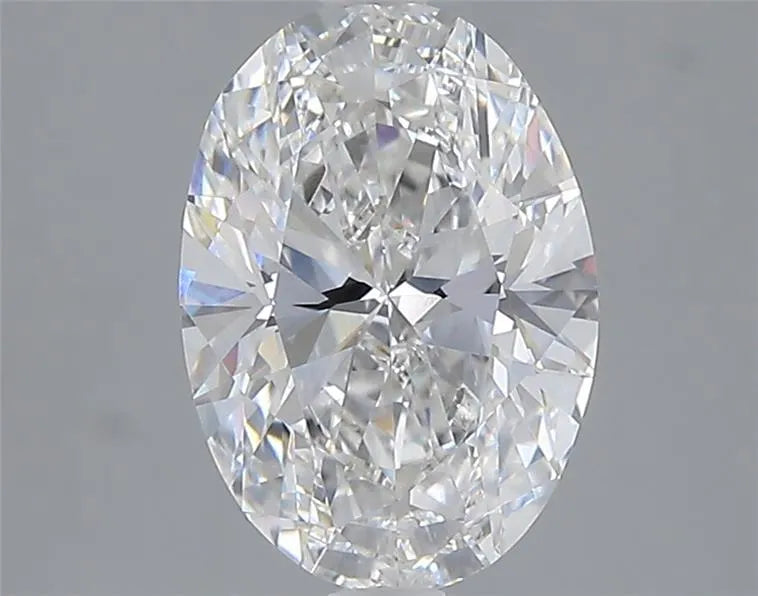 2.08ct Oval Lab Grown Diamond (Colour E, Clarity VVS2, IGI Certified)