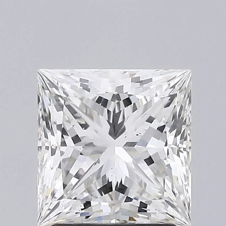 2.08ct Princess Lab Grown Diamond (Colour H, Clarity VS2, IGI Certified)