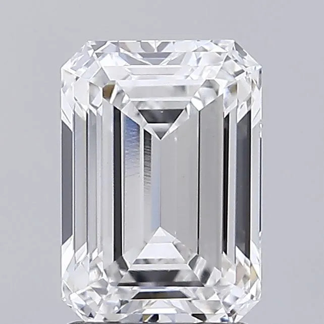 2.09ct Emerald Lab Grown Diamond (Colour E, Clarity VVS2, IGI Certified)