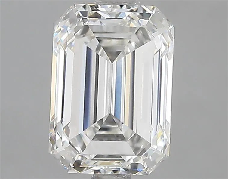 2.09ct Emerald Lab Grown Diamond (Colour F, Clarity VVS2, IGI Certified)