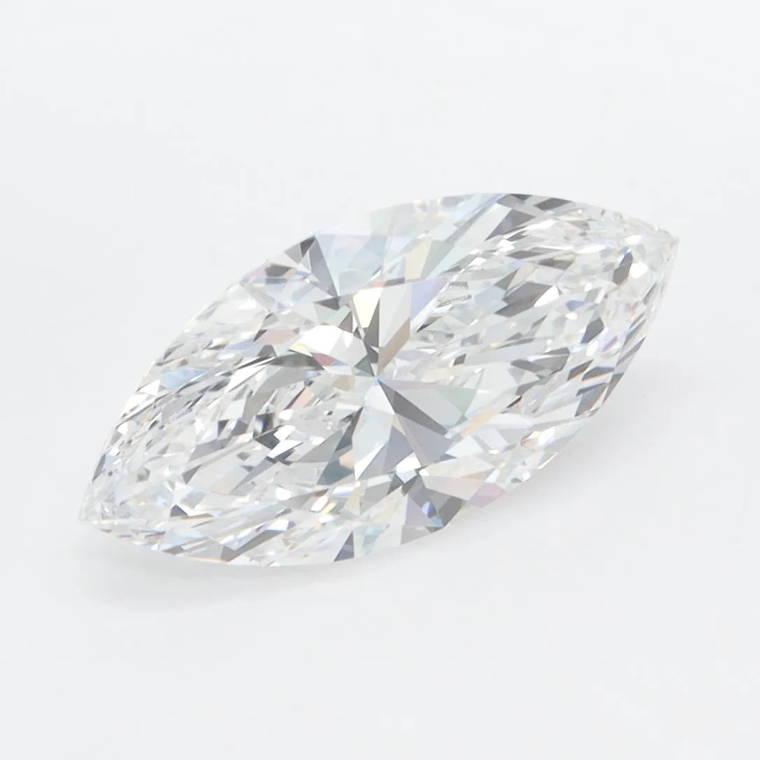 2.09ct Marquise Lab Grown Diamond (Colour F, Clarity IF, IGI Certified)