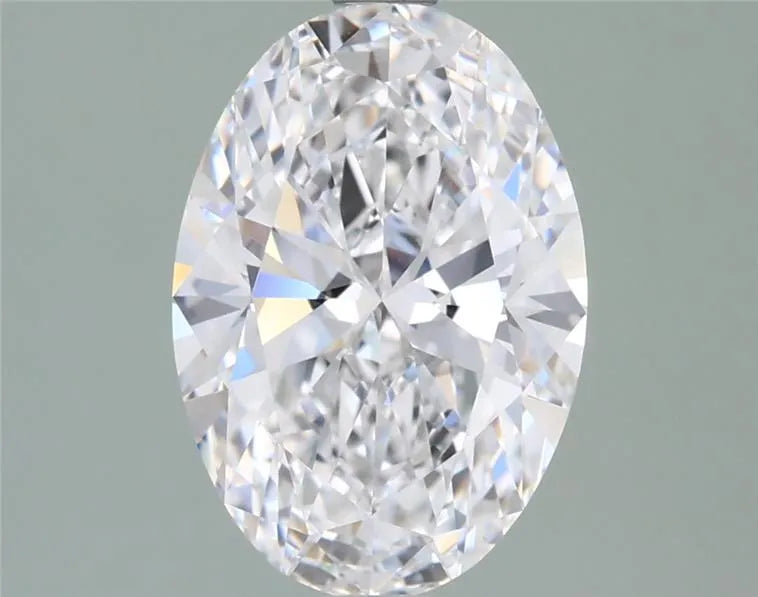 2.10ct Oval Lab Grown Diamond (Colour D, Clarity VVS1, IGI Certified)