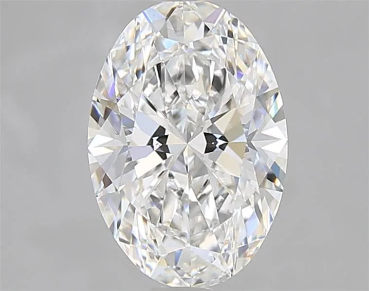 2.10ct Oval Lab Grown Diamond (Colour E, Clarity VVS2, IGI Certified)