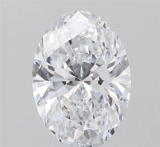 2.10ct Oval Lab Grown Diamond (Colour E, Clarity VVS2, IGI Certified)