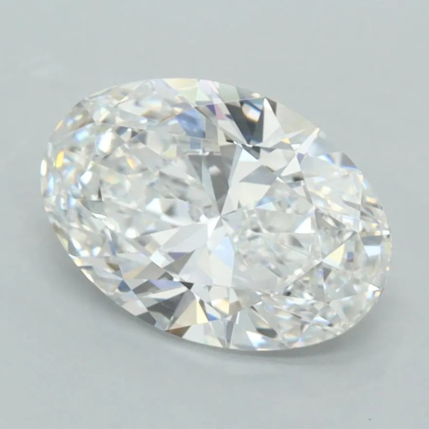 2.11ct Oval Lab Grown Diamond (Colour D, Clarity VVS1, IGI Certified)