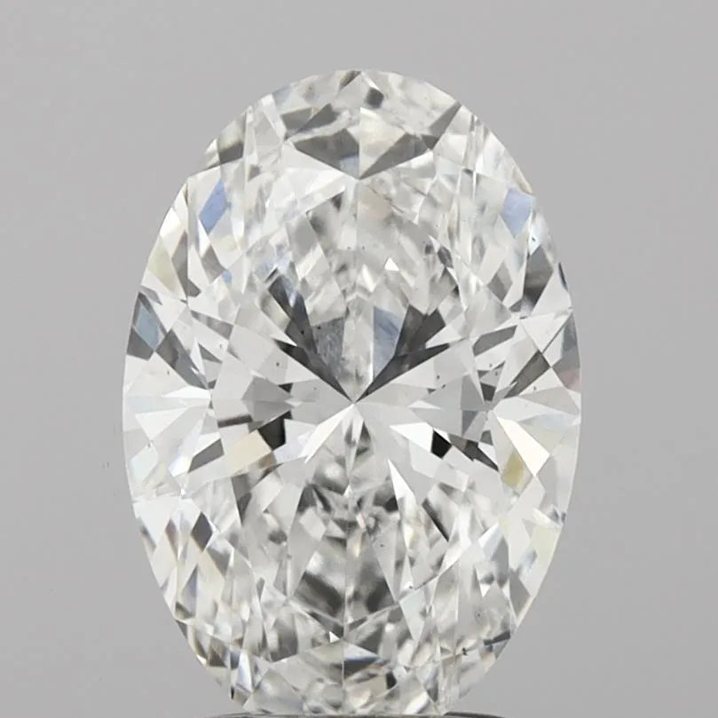 2.11ct Oval Lab Grown Diamond (Colour E, Clarity VS2, IGI Certified)