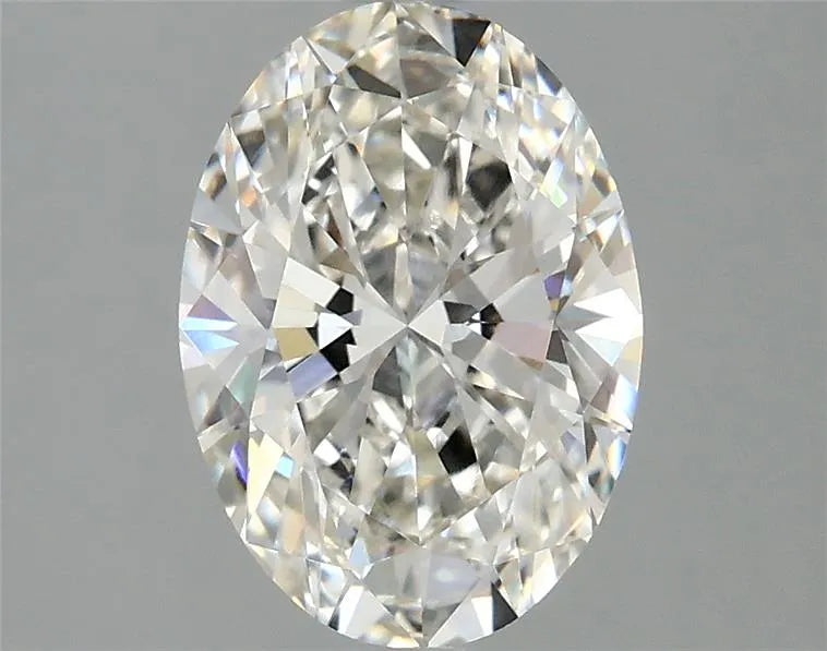 2.12ct Oval Lab Grown Diamond (Colour H, Clarity VVS2, IGI Certified)