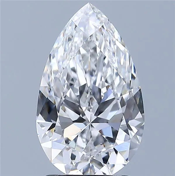 2.13ct Pear Lab Grown Diamond (Colour E, Clarity VVS2, IGI Certified)