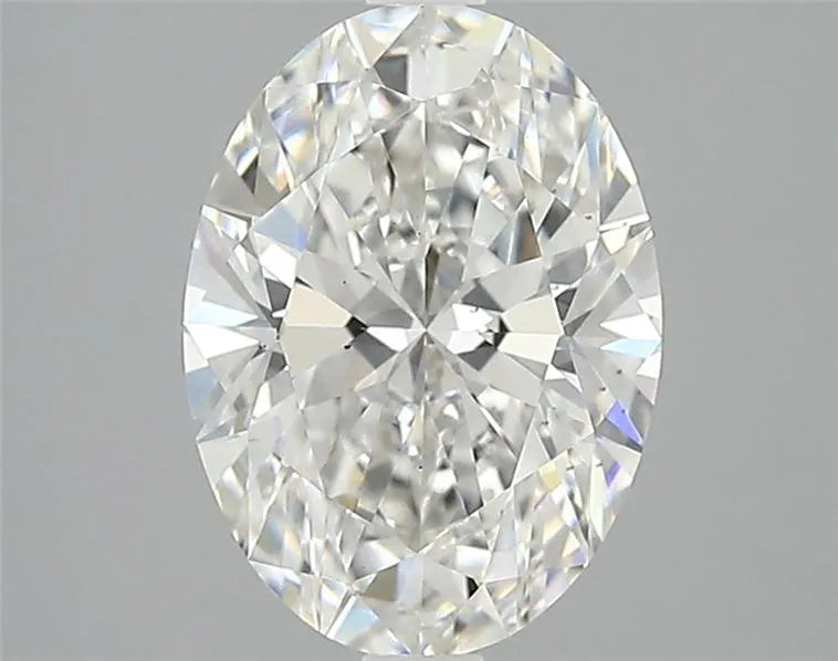 2.14ct Oval Lab Grown Diamond (Colour F, Clarity SI1, IGI Certified)