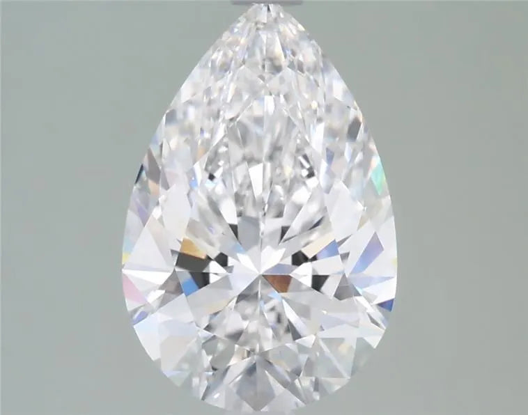 2.14ct Pear Lab Grown Diamond (Colour E, Clarity VVS2, IGI Certified)