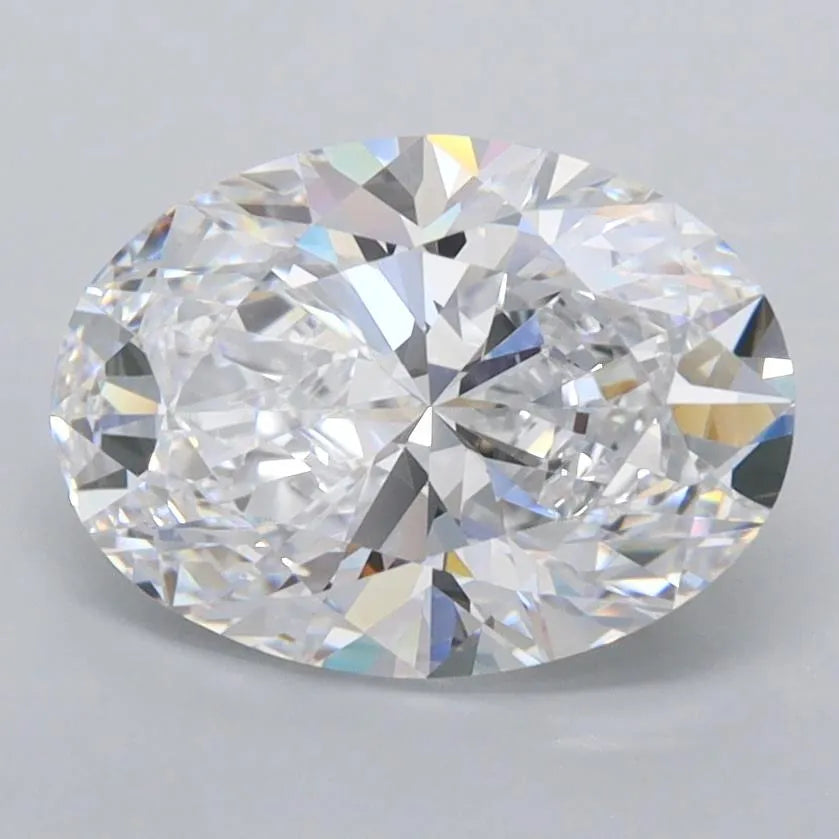 2.20ct Oval Lab Grown Diamond (Colour D, Clarity FL, IGI Certified)