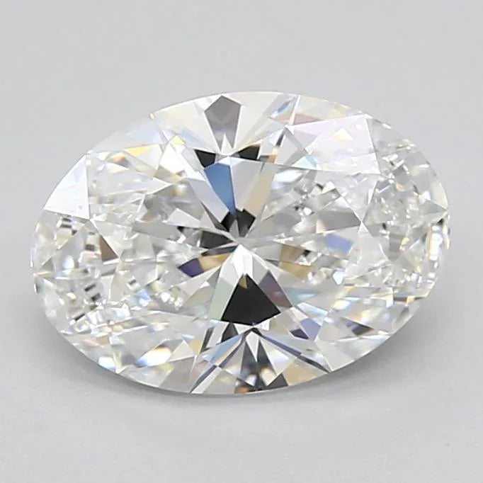 2.20ct Oval Lab Grown Diamond (Colour D, Clarity VVS1, IGI Certified)
